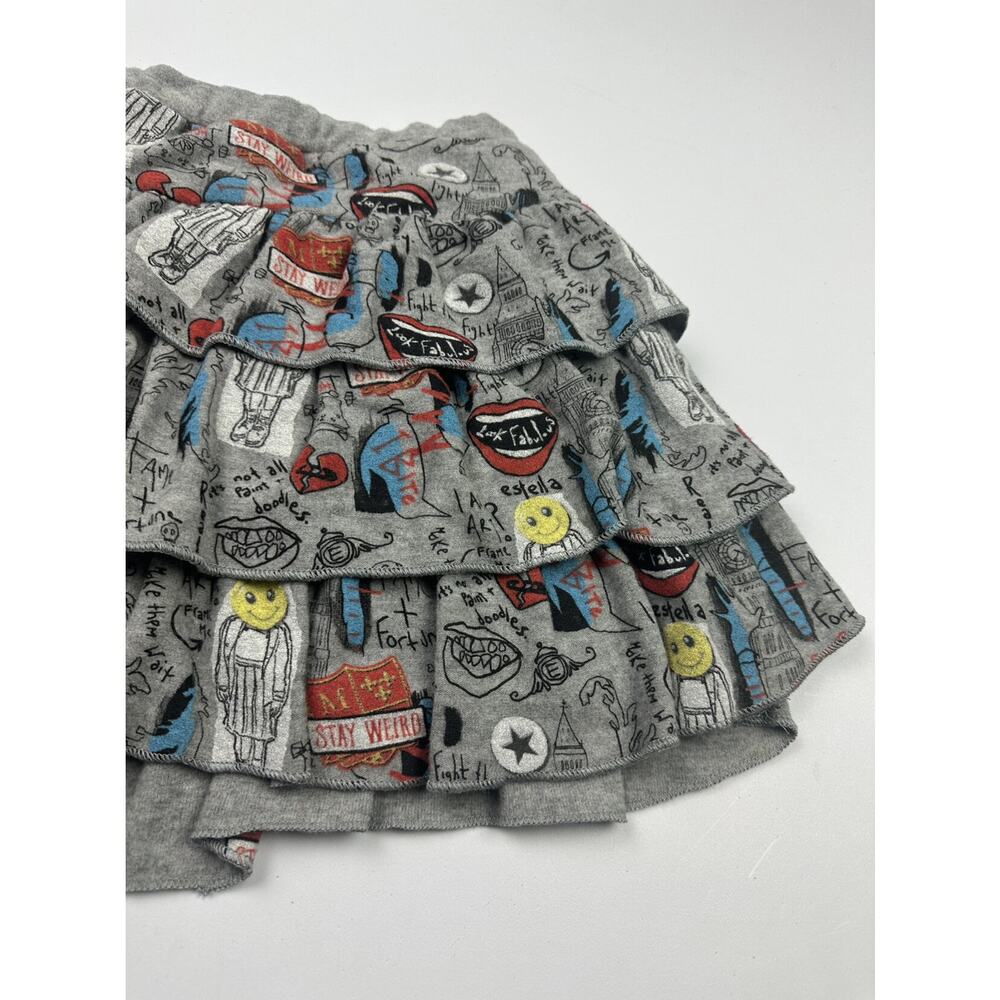 Chaser & Disney Cruella Little Girls Ruffles Skirt - Picture 4 of 6